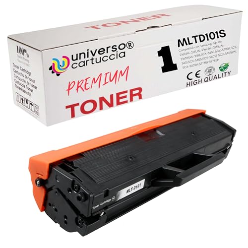 universo cartuccia® Rebuilt MLT-D101 Toner kompatibel für Samsung ai-mlt-d101s ml-2160 ML-2161 ML-2162 ML-2165 ML-2165 W ML-2168 SCX-3400 F SCX-3405 SCX-3405 F SCX-3405FW SCX-3405 W SF760P SF765P