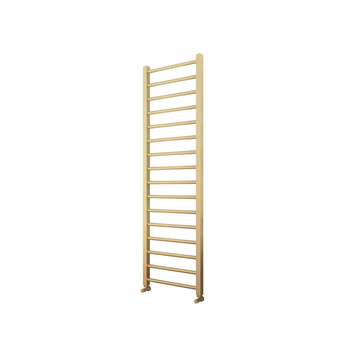 Brushed Brass Sognare Vibraz Designer Towel Radiator 500Mm X 1600Mm
