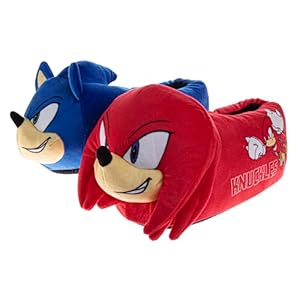 SEGA Sonic the Hedgehog 3D Slippers...