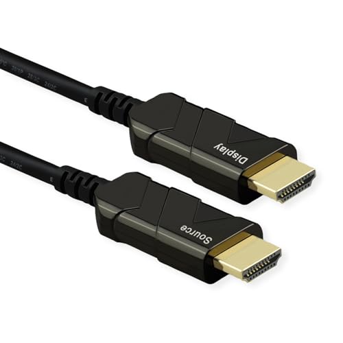 ROLINE Cable óptico Activo Ultra HDMI 8K, 10 m