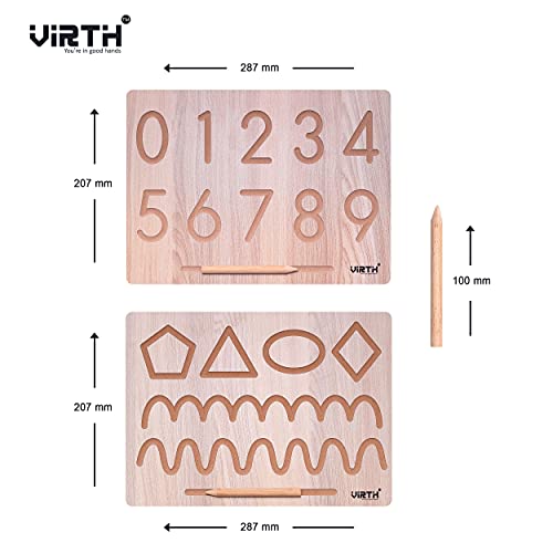 VIRTH-4-in-2-Combo-English-Alphabet-Number-and-Patten-BoardCapital-Word-ACBD-Small-Word-ABCD-and-Number-0-to-9-Teach-Your-Child-About-Alphabets-Number-and-Patten