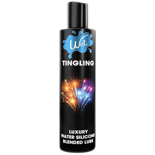Wet Cool Tingle Water-Based Arousal Lube Premium Personal Cooling Lubricant for Men Women and Couples | Cool Sensation & Ph-Balanced Glycerin-Free Paraben-Free 3.1 oz