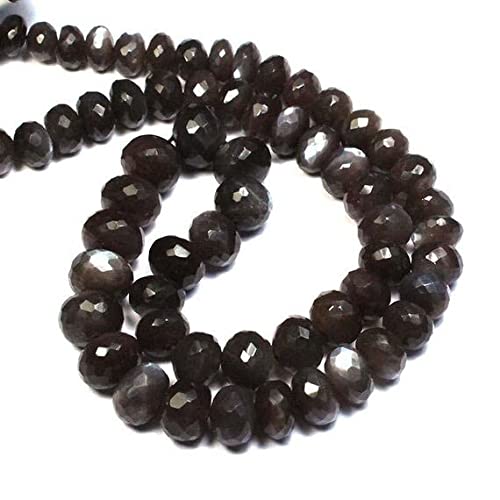 Pierre de lune noire LKBEADS perles facettées pour réparer et créer des bijoux