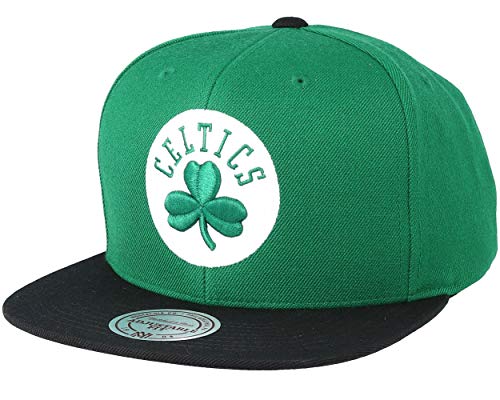 Casquette Mitchell & Ness verte homme réglable contre le soleil