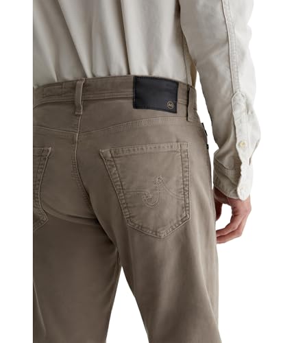 AG Mens Everett Slim Straight Brushed Moleskin Pants Faded Ashwood 34x343