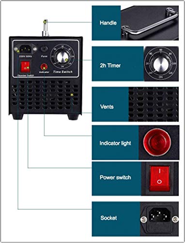 Cutygo Generatore di ozono Commerciale - 10000