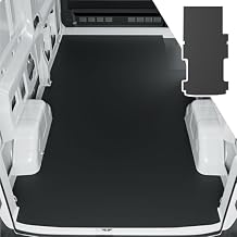 powoq 148" WB Trunk Mat Compatible with 2015-2025 Ford Transit Cargo Mat Cargo Liner Long Series Vans Only TPE Trunk Liner Replacement for 2015-2025 Ford Transit Accessories