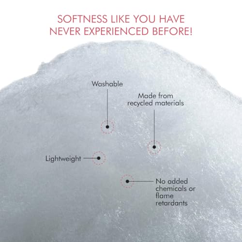 Image of Fairfield The Original Poly-Fil, Premium Polyester Fiber Fill, Soft Pillow Filler, Stuffing for Stuffed Animals, Toys, Cloud Decorations, and More, Machine-Washable, 20-ounce Bag