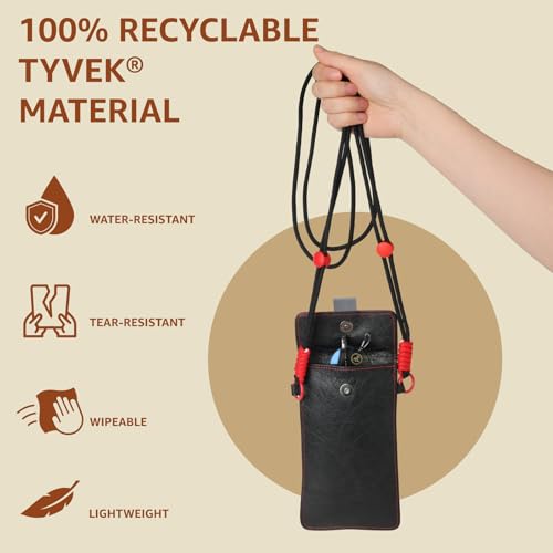 Image of MINI Corss-bady Eyeglasses Bag - Fashion Storage for Sunglasses, Eyewear,Compatible with Phone, Makeup