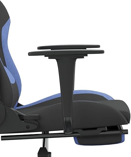 Miniatura 10 de Silla de masaje para juegos con reposapiés, silla de Internet, silla de computadora, silla de carreras, sillas para adultos, silla de juegos de