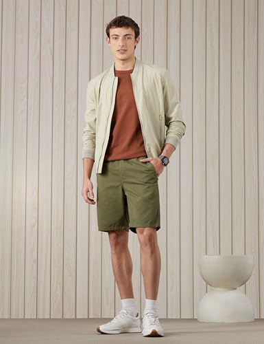 Image of Amazon Brand - Symbol Men's Elasticated Relaxed FIT Twill Shorts