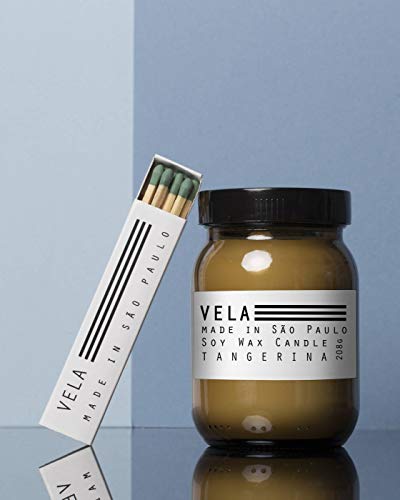 Vela Tangerina - Linha Casual VELA_madeinsãopaulo