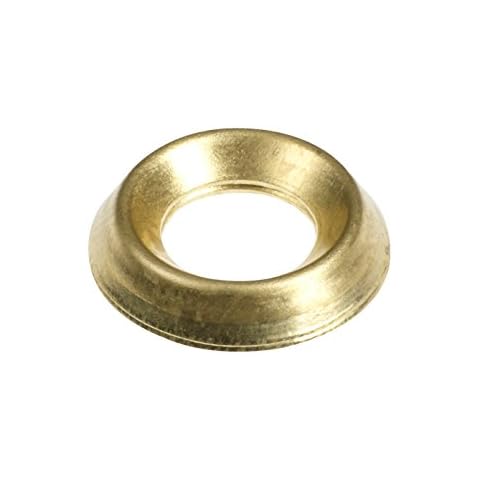 TIMCO Electro Brass Screw Cups for 8 Gauge Screws Cover
