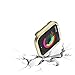 Leotop Compatible with Apple Watch Case 44mm 40mm Series 6 5 4 SE, Metal Bumper Protective Cover Aluminum Alloy Frame Bling Shiny Shockproof Protector Shell Compatible iWatch (Matte Gold, 40mm)