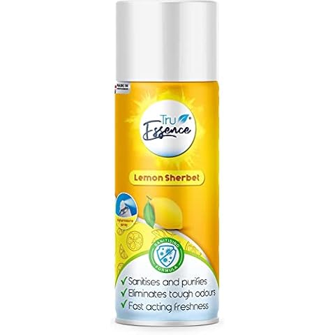 TruEssence Air Burst Lemon Freshener Spray Cover