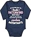 Patentante Baby - Ich Bin das Beste Patenkind der Welt weiß/rosa - 3/6 Monate - Navy Blau - Patentante und patenkind Body - BZ30 - Baby Body Langarm