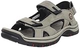  Timberland Chocorua 53132 - Sandalias de cuero nobuck para hombre, Gris, 49