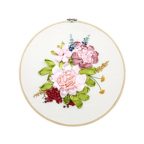 Gogobear-Ribbon-Embroidery-Kit-for-Art-Craft-Sewing-Handmade-Silk-Ribbon-Embroidered-Completed-Embroidery-Crafts-Canvas-Printed-Kits-DIY-Wall-Dcor Gogobear-Ribbon-Embroidery-Kit-for-Art-Craft-Sewing-Handmade-Silk-Ribbon-Embroidered-Completed-Embroidery-Crafts-Canvas-Printed-Kits-DIY-Wall-Dcor