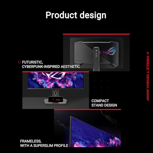 Image of Asus ROG Strix OLED XG27UCDMG 26.5 inch QD-OLED UltraHD 4K 0.03ms G-Sync Compatible Curva USB-C