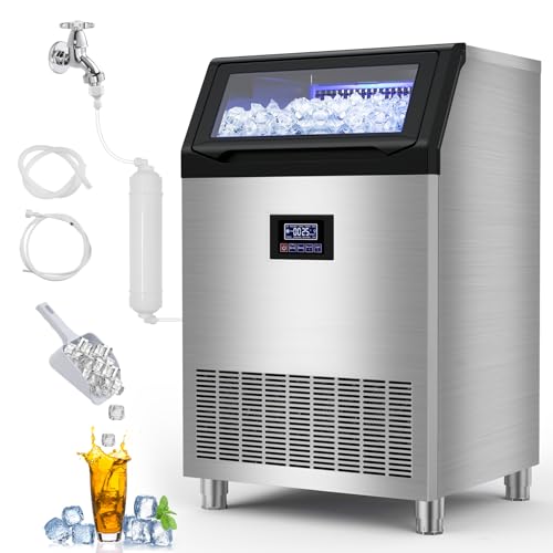 Velieta VT-ESL9F0 Commercial Ice Maker 350 LBS/24H