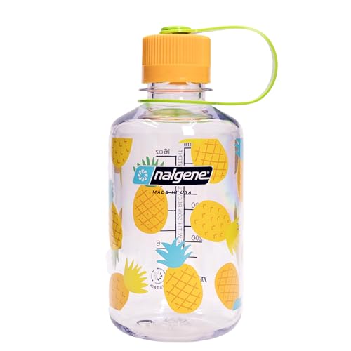 Image of Nalgene 16 oz Narrow Mouth Water Bottle, Pineapple