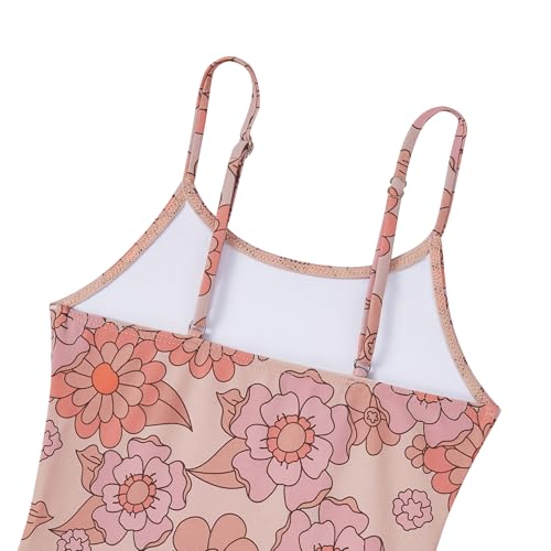 Image of Zando Girls Bathing Suit Size 2-10 Years - Cute Toddler Swimsuit Girl Adjustable One Piece Swimwear for Summer Beach Wear