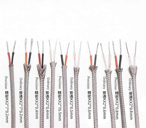 Cable termopar tipo K para solucionar interferencias en medicion de calor 5M 3
