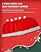 PAIMOHO Santa Hat Headrest Covers for Cars 5-Pack, Breathable Soft Plush, Universal Fit for Most Sedans, Trucks & SUVs, Christmas Car Decorations