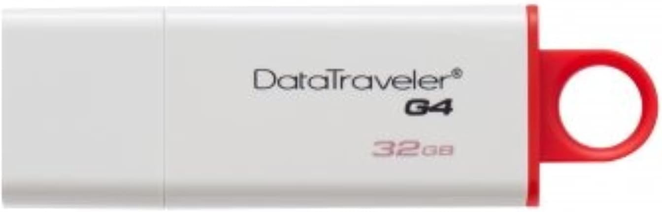 Kingston Digital 32GB Data Traveler 3.0 USB Flash Drive - Red (DTIG4/32GB )