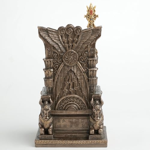 Estatua Veronese Design Enlil Dios Mesopotámico del Aire 9.88 in miniatura 4