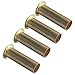 DEWHEL 4Pcs Door Hinge Bushing Inserts Brass For Jeep Wrangler TJ 1999-2006