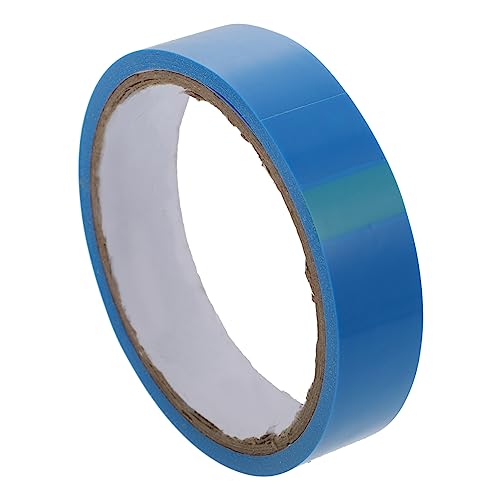 PRETYZOOM 1pc Bicycle Tape Bike Inner Tube Protector Tire Liner Bike Tire Tube Mountain Bike Wheel Tape Bike Wheel Pad Puncture Proof Belt for Bike Rim Tape Tire Pad Blue Special Glue