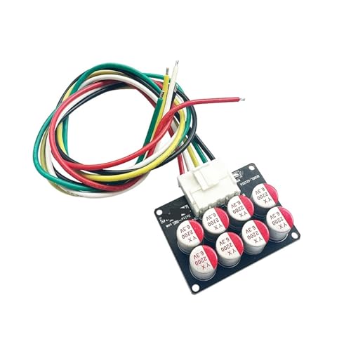 Ecualizador de Baterías Activo 3S-8S 3A, Equilibrador de Energía para Baterías 4S, 6S, 7S con Capacitor miniatura 3