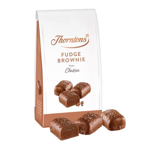 Thornton - Classic Fudge Brownie Bag 99g - Christmas Easter Valentines Mothers Day Gift