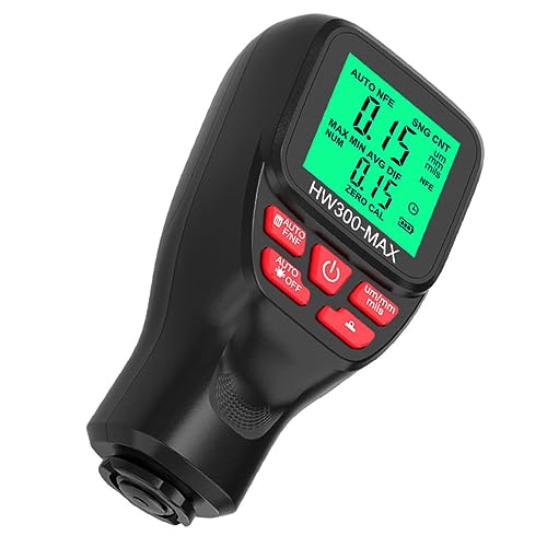 Calibrador digital para medir espesor de pintura automotriz miniatura 1