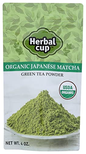 Té verde orgánico matcha japonés 4 onzas pack 8