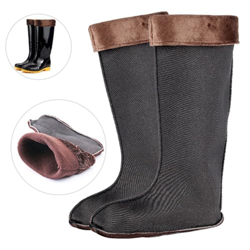 1 Pair Rain Boots Liners Thermal Shoe Liners Winter Boot Inserts Shoes Inner Covers for Outdoor Hiking Accessories3