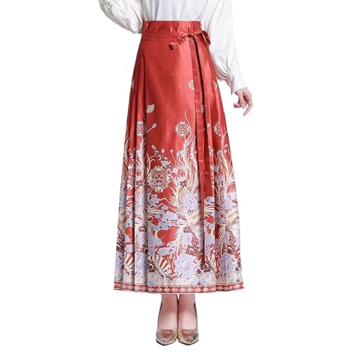 Jupe style chinois visage de cheval à taille haute gainante effet jambes interminables