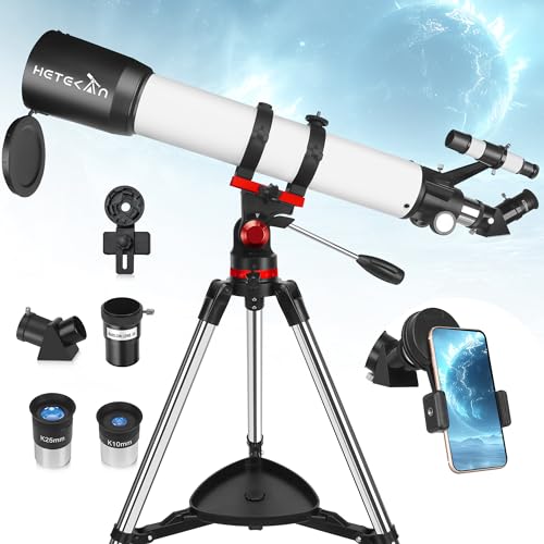 Amazon.co.jp: 天体望遠鏡 初心者向け 子供も大人も使える 屈折式 口径