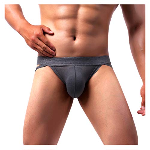 Casey Kevin Menâs Jockstrap Sexy Low Rise Underwear Breathable Athletic Supporter