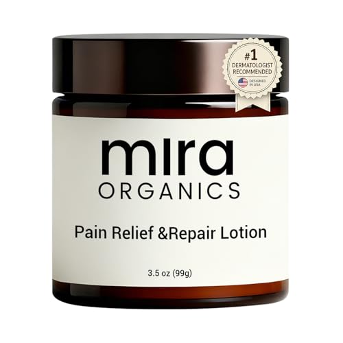 Mira Natural Relief & Repair Lotion Fast-Absorbing Non-Greasy Formula to Soothe Muscle & Joint Discomfort Botanical Blend with Moisturizing Care for All Skin Types
