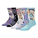 Bioworld KPop Demon Hunters Hunter/X & Derpy 5-Pair Pack Casual Crew Socks