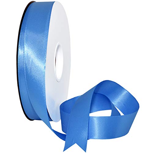 Image of Morex Ribbon 08822 /50-337 Ribbon, 7 /8 inch x 50 Yd, Capri Blue