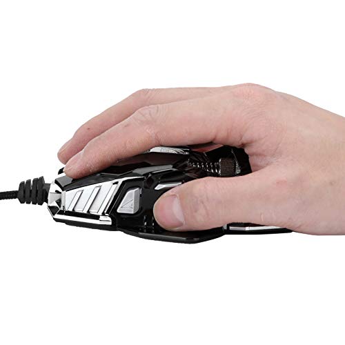Gaming Mouse,Ergonomic USB Computer Mouse,Wired Competitive Optics Gaming Mouse,Wired USB Mechanical Glowing Crystal Ball Aggravated Computer Accessories(1) - Thumbnail 4