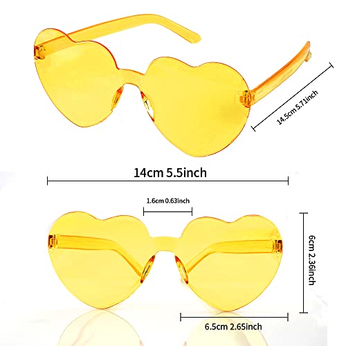 Afnwqi XXTYJ-KY-60 Heart Sunglasses, Heart Shaped Sunglasses thumb #1