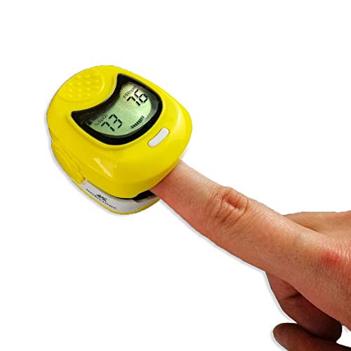 Mobiclinic, Oxímetro pediátrico, Px-03, Pulsioximetro de dedo profesional, Oximetro, Preciso, Pantalla lcd, Medidor oxigeno en sangre, Frecuencia cardiaca y gráfico barras - imagen 3