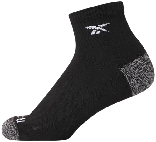 Image of Reebok Womens Quarter Socks 12 Pack Moisture Wicking Athletic Socks