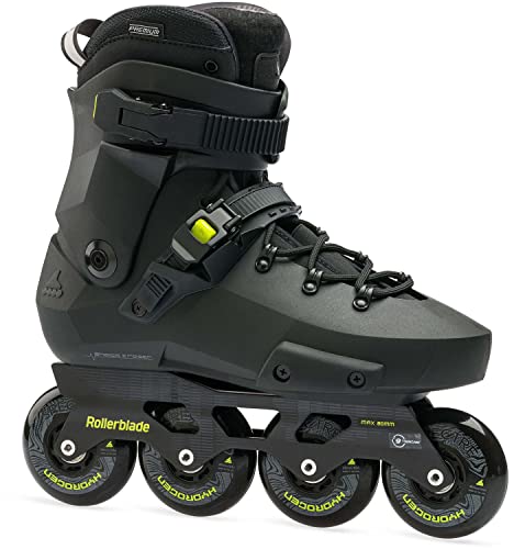 Rollerblade Twister XT Men's Adult Fitness Inline Skate, Black/Lime,...