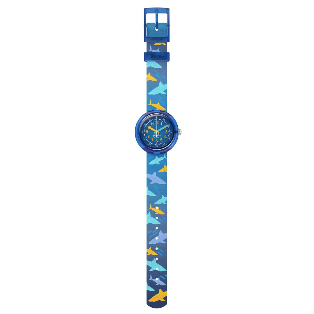 FPNP187 Flik Flak Shark Gang Kinderuhr