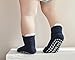 HinyBoeh Kids-Toddler-Baby-Grips-Socks Non-Slip Cotton-Crew-Gift-Grips-Socks for Baby Boys Girls Infants 6 Pairs